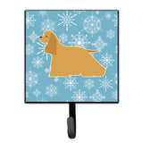 Caroline'S Treasures Winter Snowflake Cocker Spaniel Leash Or Key Holder Bb3486Sh4, Small, Multicolor