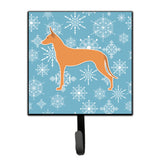 Caroline'S Treasures Winter Snowflake Pharaoh Hound Leash Or Key Holder Bb3488Sh4, Small, Multicolor