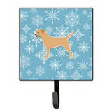 Caroline'S Treasures Winter Snowflake Border Terrier Leash Or Key Holder Bb3489Sh4, Small, Multicolor