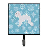 Caroline'S Treasures Winter Snowflake Bedlington Terrier Leash Or Key Holder Bb3494Sh4, Small, Multicolor
