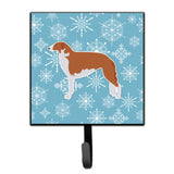Caroline'S Treasures Winter Snowflake Borzoi Russian Greyhound Leash Or Key Holder Bb3499Sh4, Small, Multicolor