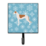 Caroline'S Treasures Winter Snowflake Greyhound Leash Or Key Holder Bb3505Sh4, Small, Multicolor