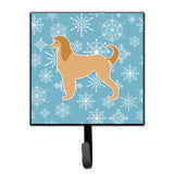 Caroline'S Treasures Winter Snowflake Afghan Hound Leash Or Key Holder Bb3506Sh4, Small, Multicolor
