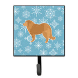 Caroline'S Treasures Winter Snowflake Caucasian Shepherd Dog Leash Or Key Holder Bb3525Sh4, Small, Multicolor