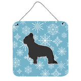 Caroline'S Treasures Winter Snowflake Briard Wall Or Door Hanging Prints Bb3526Ds66, 6 X 6, Multicolor