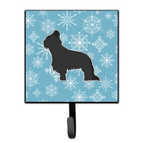 Caroline'S Treasures Winter Snowflake Briard Leash Or Key Holder Bb3526Sh4, Small, Multicolor
