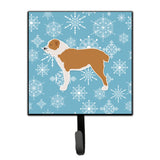 Caroline'S Treasures Winter Snowflake Central Asian Shepherd Dog Leash Or Key Holder Bb3528Sh4, Small, Multicolor