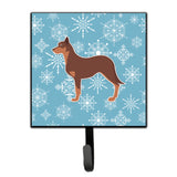 Caroline'S Treasures Winter Snowflake Australian Kelpie Dog Leash Or Key Holder Bb3529Sh4, Small, Multicolor