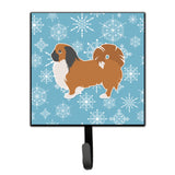 Caroline'S Treasures Winter Snowflake Pekingese Leash Or Key Holder Bb3538Sh4, Small, Multicolor