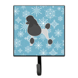 Caroline'S Treasures Winter Snowflake Poodle Leash Or Key Holder Bb3539Sh4, Small, Multicolor