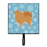 Caroline'S Treasures Winter Snowflake Pomeranian Leash Or Key Holder Bb3542Sh4, Small, Multicolor