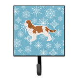 Caroline'S Treasures Winter Snowflake Cavalier King Charles Spaniel Leash Or Key Holder Bb3549Sh4, Small, Multicolor