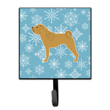 Caroline'S Treasures Winter Snowflake Shar Pei Merry Leash Or Key Holder Bb3552Sh4, Small, Multicolor
