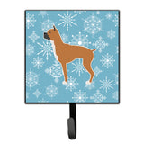 Caroline'S Treasures Winter Snowflake Boxer Leash Or Key Holder Bb3553Sh4, Small, Multicolor