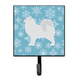Caroline'S Treasures Winter Snowflake Samoyed Leash Or Key Holder Bb3559Sh4, Small, Multicolor