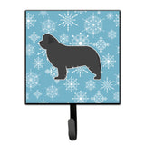 Caroline'S Treasures Winter Snowflake Newfoundland Leash Or Key Holder Bb3564Sh4, Small, Multicolor
