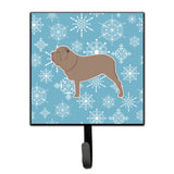Caroline'S Treasures Winter Snowflake Neapolitan Mastiff Leash Or Key Holder Bb3565Sh4, Small, Multicolor