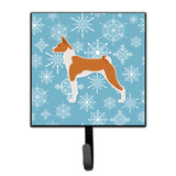 Caroline'S Treasures Winter Snowflake Basenji Leash Or Key Holder Bb3574Sh4, Small, Multicolor
