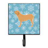 Caroline'S Treasures Winter Snowflake Fila Brasileiro Leash Or Key Holder Bb3579Sh4, Small, Multicolor