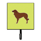 Caroline'S Treasures Portuguese Sheepdog Dog Checkerboard Green Leash Or Key Holder Bb3831Sh4, Small, Multicolor