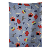 Caroline'S Treasures Bb3903Ktwl Irish Wolfhound Dog House Collection Kitchen Towel, 25 X 15, Multicolor
