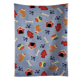Caroline'S Treasures Bb3916Ktwl Collie Dog House Collection Kitchen Towel, 25 X 15, Multicolor