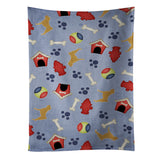 Caroline'S Treasures Bb3952Ktwl Shar Pei Dog House Collection Kitchen Towel, 25 X 15, Multicolor