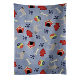 Caroline'S Treasures Bb3956Ktwl English Mastiff Dog House Collection Kitchen Towel, 25 X 15, Multicolor