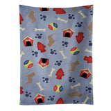 Caroline'S Treasures Bb3965Ktwl Neapolitan Mastiff Dog House Kitchen Towel, 25 X 15, Multicolor
