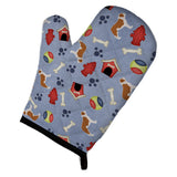 Caroline'S Treasures Bb3976Ovmt Saint Bernard Dog House Collection Oven Mitt, 12 By 8.5, Multicolor