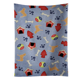 Caroline'S Treasures Bb3979Ktwl Fila Brasileiro Dog House Collection Kitchen Towel, 25 X 15, Multicolor