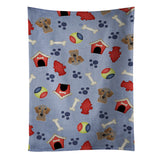 Caroline'S Treasures Bb4012Ktwl Wirehaired Dachshund Kitchen Towel, 25 X 15, Multicolor