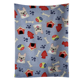Caroline'S Treasures Bb4017Ktwl Dog House Collection French Bulldog Kitchen Towel, 25 X 15, Multicolor
