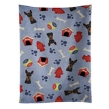 Caroline'S Treasures Bb4019Ktwl Dog House Collection Min Pin Kitchen Towel, 25 X 15, Multicolor