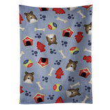 Caroline'S Treasures Bb4021Ktwl Dog House Collection Sheltie Kitchen Towel, 25 X 15, Multicolor