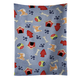 Caroline'S Treasures Bb4098Ktwl Dog House Icelandic Shepherd Kitchen Towel, 25 X 15, Multicolor
