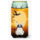 Caroline'S Treasures Halloween French Bulldog Piebald Tall Boy Beverage Insulator Hugger Bb4277Tbc, Multicolor