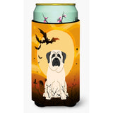 Caroline'S Treasures Halloween Mastiff White Tall Boy Beverage Insulator Hugger Bb4283Tbc, Multicolor