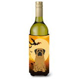 Caroline'S Treasures Bb4284Literk Halloween Mastiff Wine Bottle Beverage Insulator Hugger, 750Ml, Multicolor