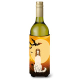 Caroline'S Treasures Bb4289Literk Halloween Borzoi Wine Bottle Beverage Insulator Hugger, 750Ml, Multicolor
