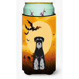 Caroline'S Treasures Halloween Standard Schnauzer Black Grey Tall Boy Beverage Insulator Hugger Bb4300Tbc, Multicolor