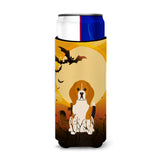 Caroline'S Treasures Bb4306Muk Halloween Beagle Tricolor Michelob Ultra Hugger For Slim Cans, Multicolor