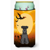Caroline'S Treasures Halloween Miniature Schanuzer Black Tall Boy Beverage Insulator Hugger Bb4317Tbc, Multicolor