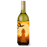 Caroline'S Treasures Bb4330Literk Halloween Irish Setter Wine Bottle Beverage Insulator Hugger, 750Ml, Multicolor