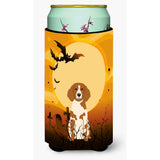 Caroline'S Treasures Halloween Brittany Spaniel Tall Boy Beverage Insulator Hugger Bb4338Tbc, Multicolor
