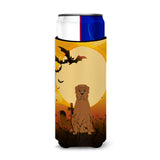 Caroline'S Treasures Bb4339Muk Halloween Dogue De Bordeaux Michelob Ultra Hugger For Slim Cans, Multicolor