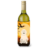 Caroline'S Treasures Bb4349Literk Halloween Great Pyrenees Wine Bottle Beverage Insulator Hugger, 750Ml, Multicolor