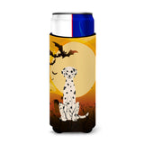 Caroline'S Treasures Bb4363Muk Halloween Dalmatian Michelob Ultra Hugger For Slim Cans, Multicolor