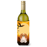 Caroline'S Treasures Bb4369Literk Halloween Pekingese Red White Wine Bottle Beverage Insulator Hugger, 750Ml, Multicolor