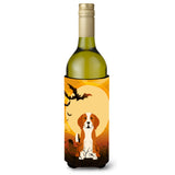 Caroline'S Treasures Bb4376Literk Halloween English Foxhound Wine Bottle Beverage Insulator Hugger, 750Ml, Multicolor
